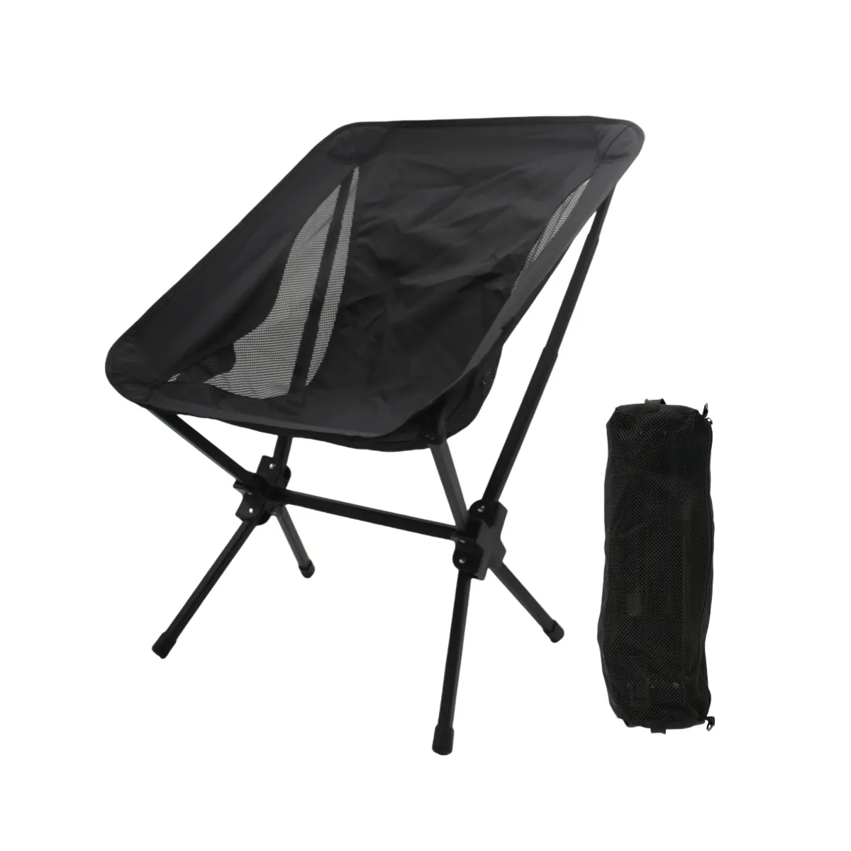 Miniatura 6 de Silla Plegable Playera Negra